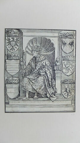 L'Empereur Charles V sur son trône, image 1/2
