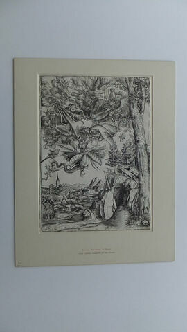 Saint Antoine transporté par des démons, image 2/2