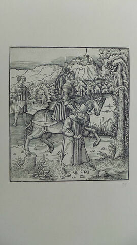 Illustration du Tewrdanck avant le texte au verso