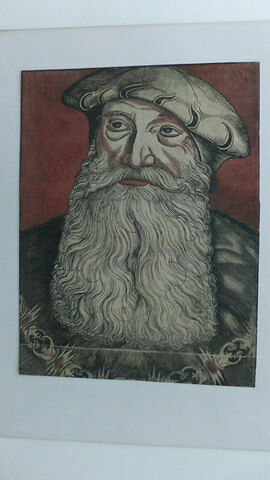 Portrait d'homme à grande barbe Georges de Saxe, image 1/2