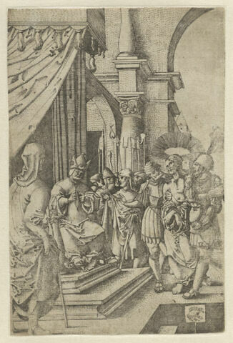 Jésus devant le grand prêtre Caiphe, image 1/1