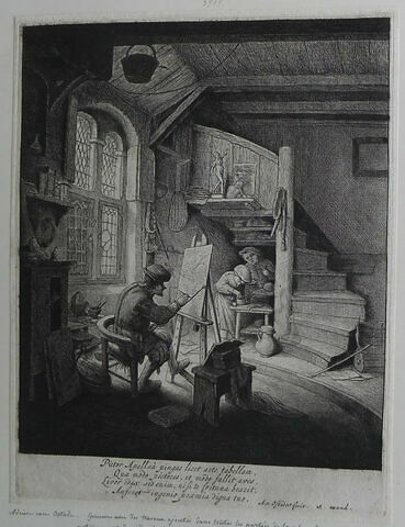 le pei ntre dans son atelier, image 1/2