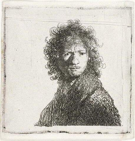Rembrandt faisant la moue, image 1/3