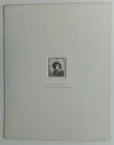 Portrait de Rembrandt la bouche ouverte, image 2/2