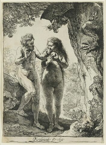 Adam et Eve (La Chute), image 1/1