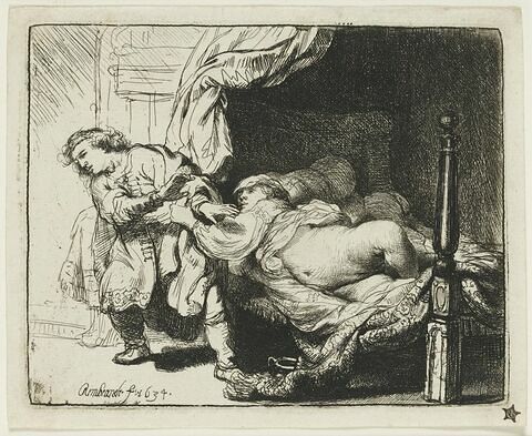 Joseph et la femme de Putiphar, image 1/1