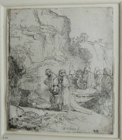 Le transport de Jésus au tombeau, image 1/2