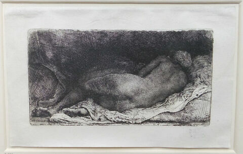 Femme nue allongée dite 'La Négresse couchée'