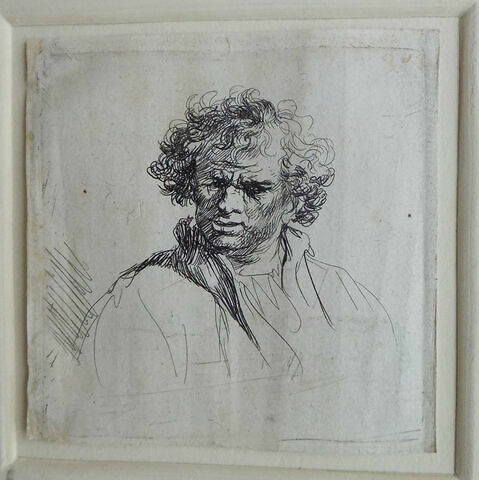 Homme à la bouche de travers, image 1/2