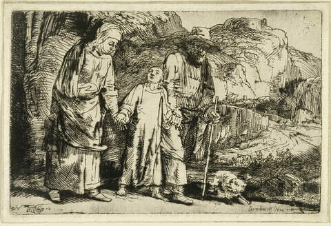 Jésus ramené du Temple par ses parents, image 1/3