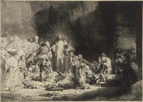 Jésus-Christ guérissant les malades, dite "La Pièce aux cent florins"