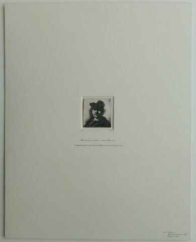 Rembrandt au bonnet fourré et à l'habit noir, image 3/3