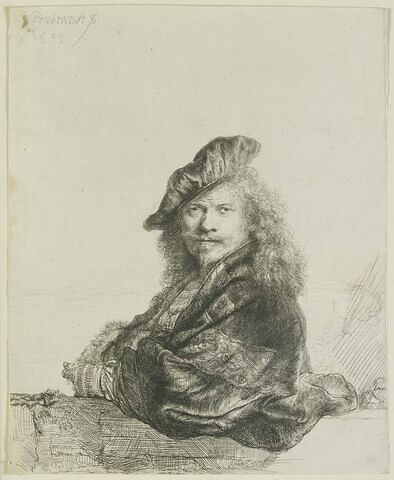 Rembrandt appuyé