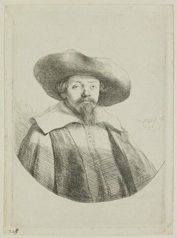 Portrait d'un homme, Menasseh Ben Israël ?, image 1/1