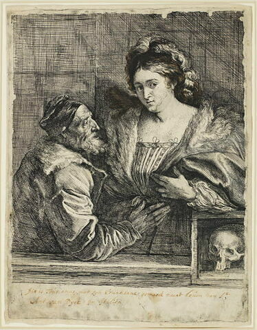 Portrait du Titien et de sa fille, autrefois dit 'Le Titien et sa maîtresse'