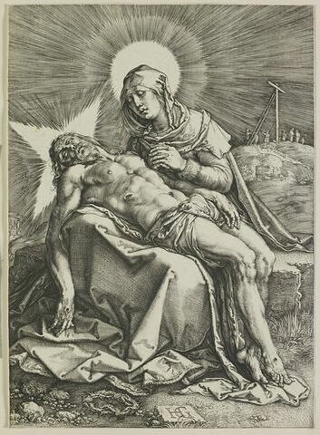 Le Christ mort sur les genoux de la Vierge, image 1/1