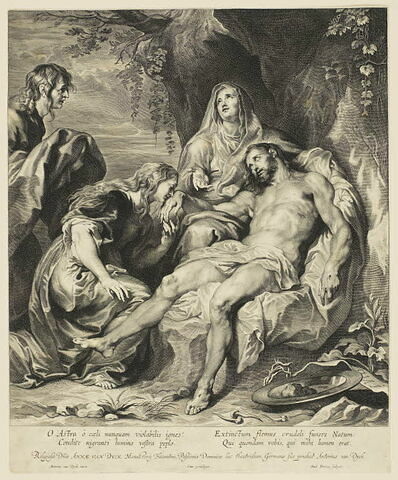 Le Christ mort soutenu par la Vierge