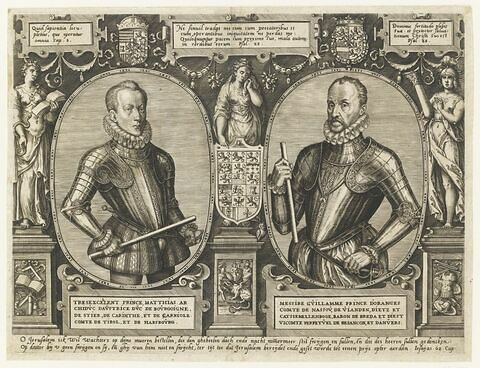 L' archiduc Mathias et Guillaume le Taciturne, image 1/1