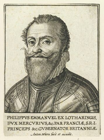 Phil. Emm. De Lorraine, duc de Mercoeur, image 1/1
