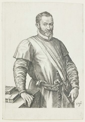 Portrait d'un savant (B. Aries Montanus, savant à Anvers)