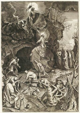 La Résurrection du Christ (d'après Bruegel)