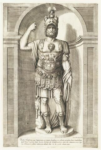 Statue antique de Pyrrhus