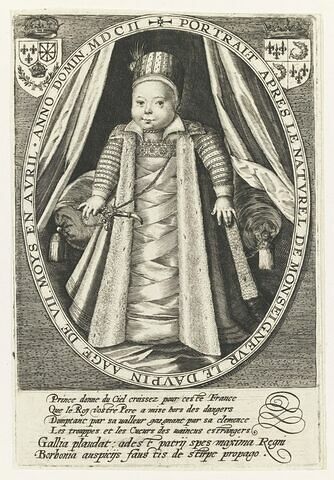 Portrait de Monseigneur le Dauphin, 1602, image 1/1