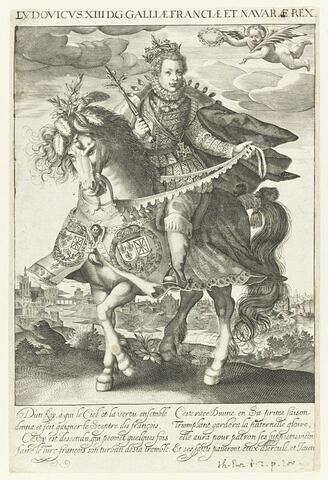 Louis XIII, portrait équestre