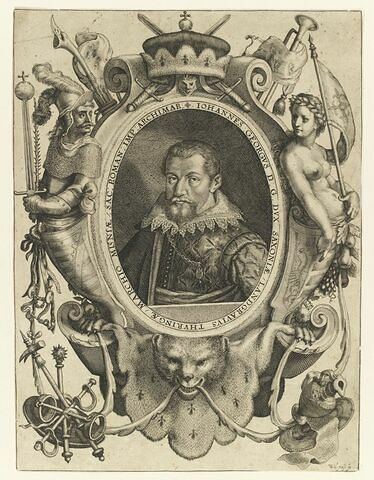 Georges, duc de Saxe, en buste