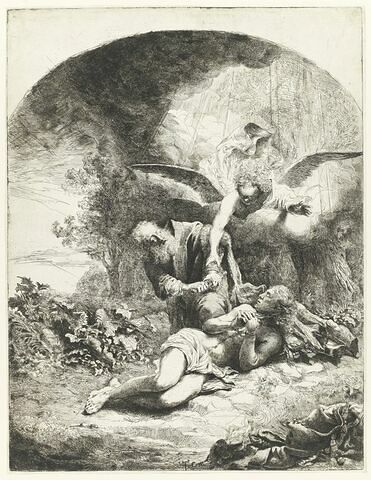 Le sacrifice d'Abraham, image 1/1
