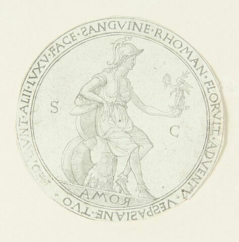 L'empereur Vespasien (médaille)