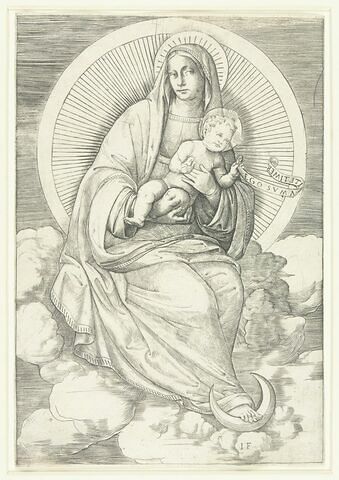 La Vierge avec l'enfant Jésus