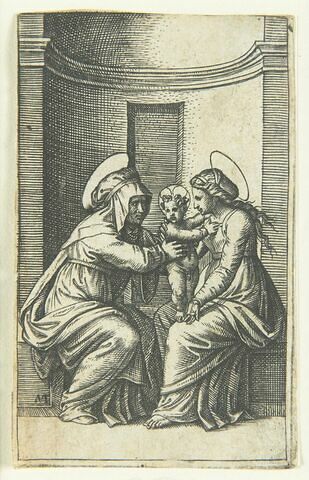 Sainte Anne et la Vierge avec l'Enfant Jésus, image 1/1