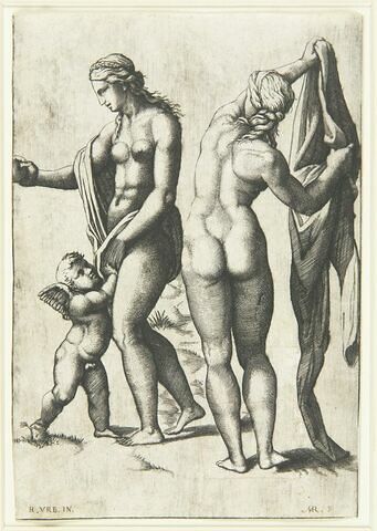 Vénus, l'Amour et Pallas