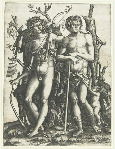 Apollon, Hyacinthe et un amour