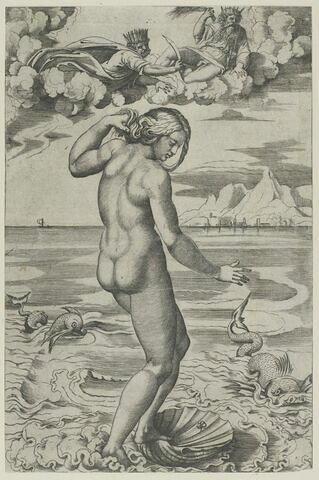 Vénus sur la mer