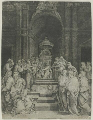 Le petit Jésus au temple, image 1/1