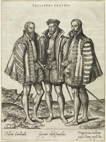 Les trois frères Coligny