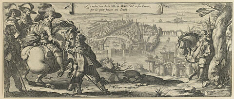 Le duc de Mantoue, recevant les clefs de cette ville, image 1/1