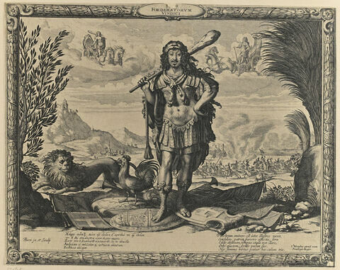 Louis XIII sous la figure d'Hercule, image 1/1