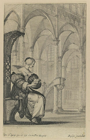 La noblesse française à l'église (d'après Saint Igny), image 1/1