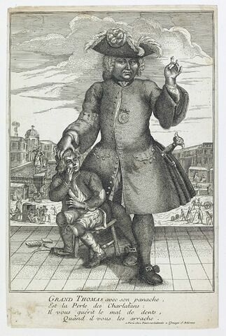 Le charlatan Thomas sur le Pont Neuf, image 1/1