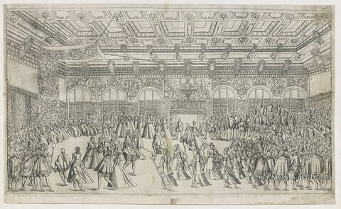 Salle de bal (costumes de l'époque Henri II)