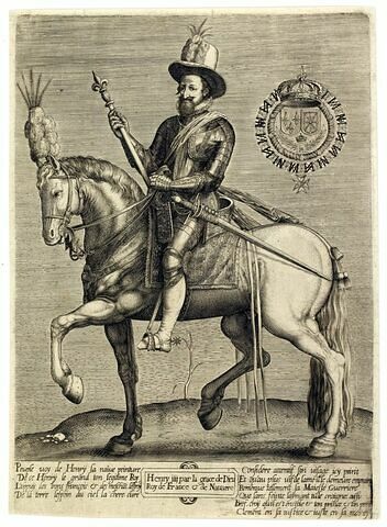 Henri IV à cheval, image 1/1