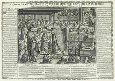 Sacre et couronnement de Louis XIII, image 1/1