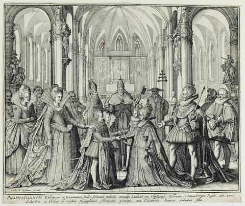 Le mariage de Louis XIII