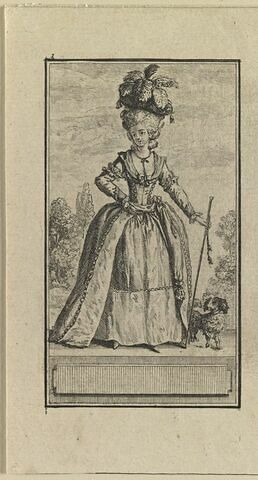 Costumes d'hommes et de femmes de l'époque Louis XVI, image 1/2