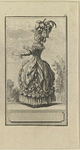 Costumes d'hommes et de femmes de l'époque Louis XVI, image 1/1
