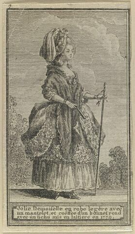 Costumes d'hommes et de femmes de l'époque Louis XVI, image 1/1