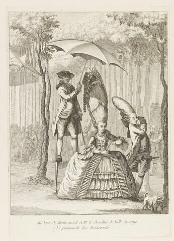 Mme de Monte-au-ciel et M. le Chevalier de Belle Grecque, image 1/1